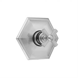 Polished Nickel Jaclo A294-TRIM-PN Oval Pressure Balance Valve with Half Hex Lever Handle Polished Nickel Jaclo A294-TRIM-PN Oval Pressure Balance Valve with Half Hex Lever Handle